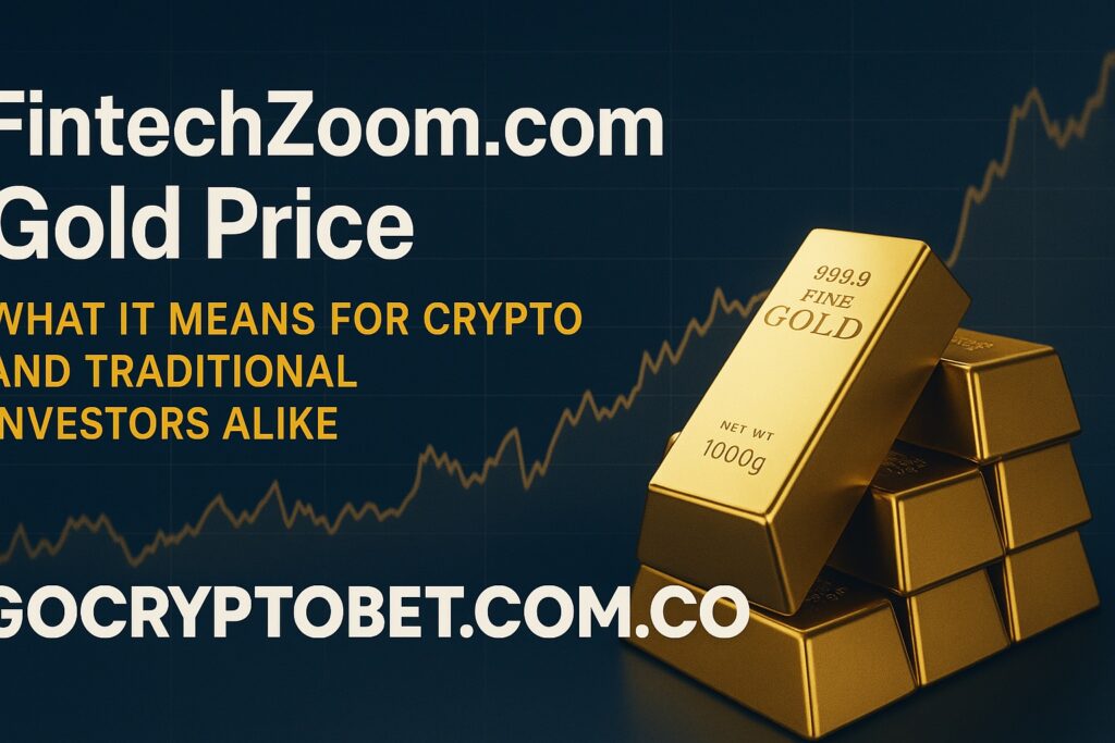 FintechZoom.com Gold Price